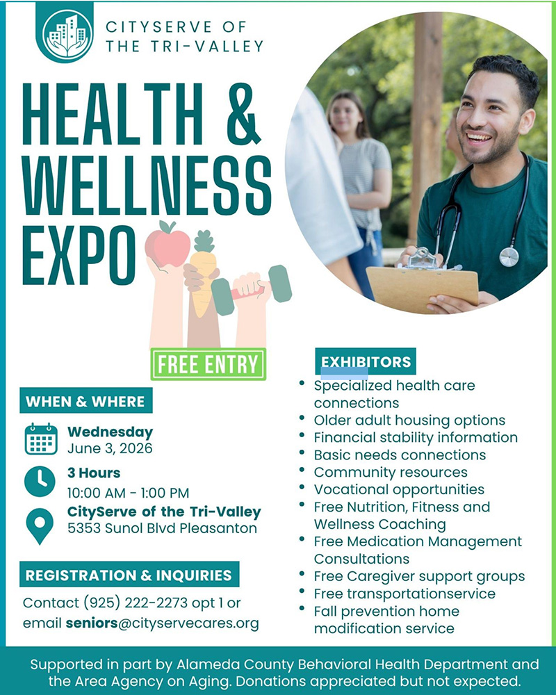 City Serve Tri Valley Health and Wellness Expo