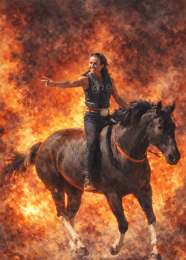 Kansas Carradine, Year of the Fire Horse