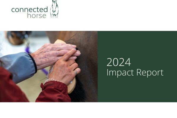 The Connected Horse 2024 Impact Report highlights our efforts in program innovation, workshops, training, collaborations, fundraising, and research to deepen community connections.