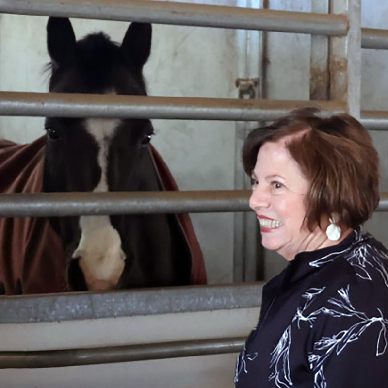 Diane, Connected Horse Volunteer