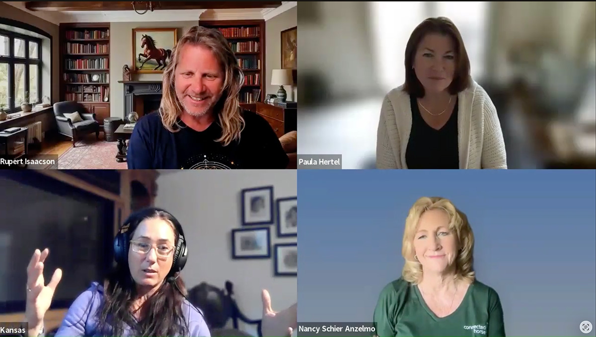 Nancy & Paula are interviewed by Equine Assisted World