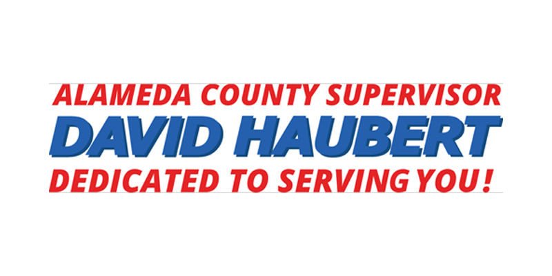 Alameda County Supervisor, David Haubert - GOLD sponsor